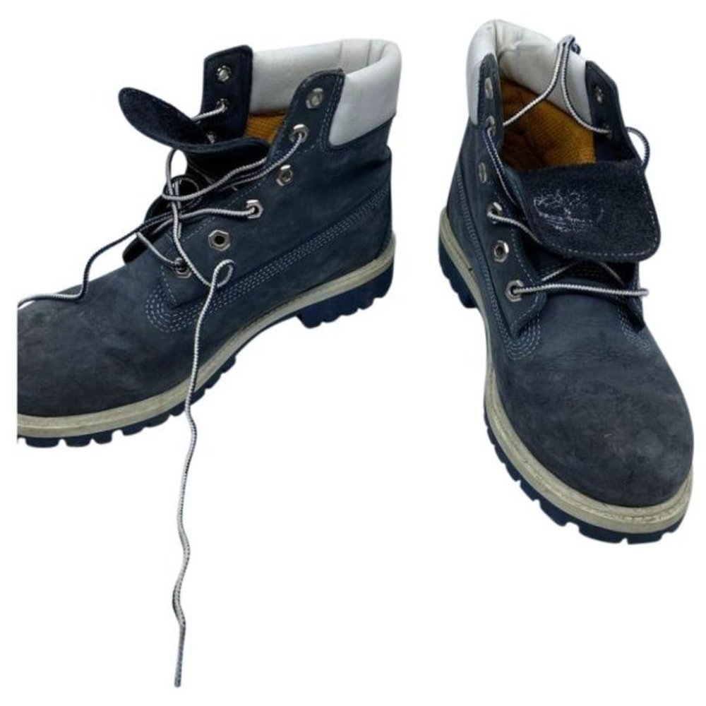 Timberland Black White Women's Winter Boots Size 6